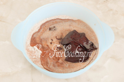 Шоколадное печенье с кукурузной мукой