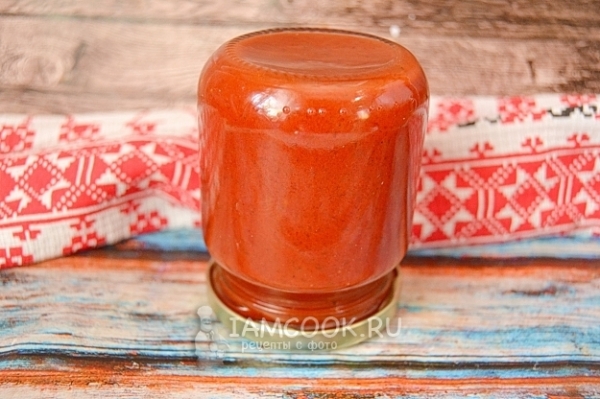 Домашний кетчуп в мультиварке на зиму