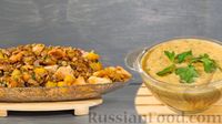 Чечевица с курицей и овощами, в индийском стиле